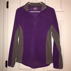 Alpine Design purple & gray fleece